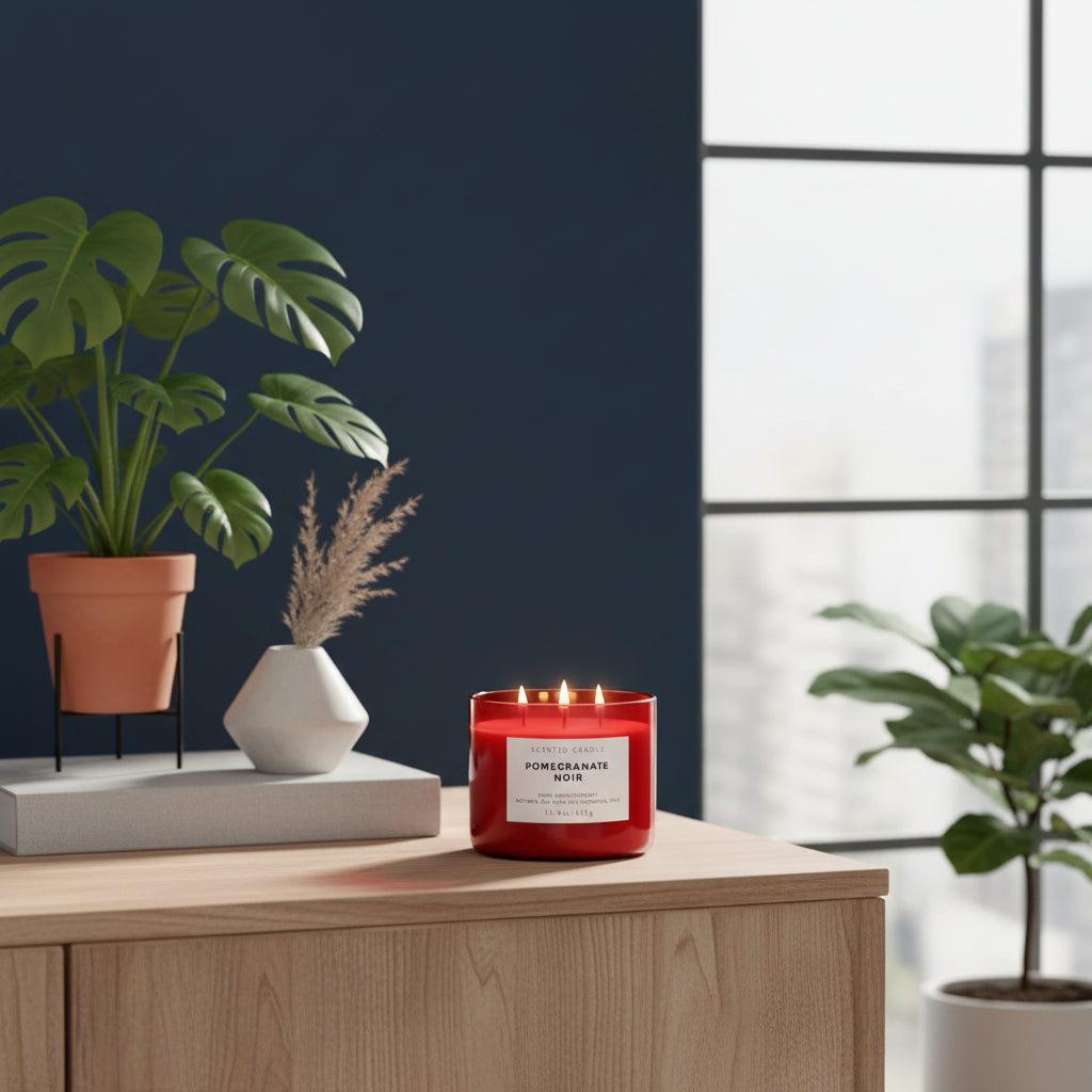 Pomegranate Noir – 3-Wick Soy Candle