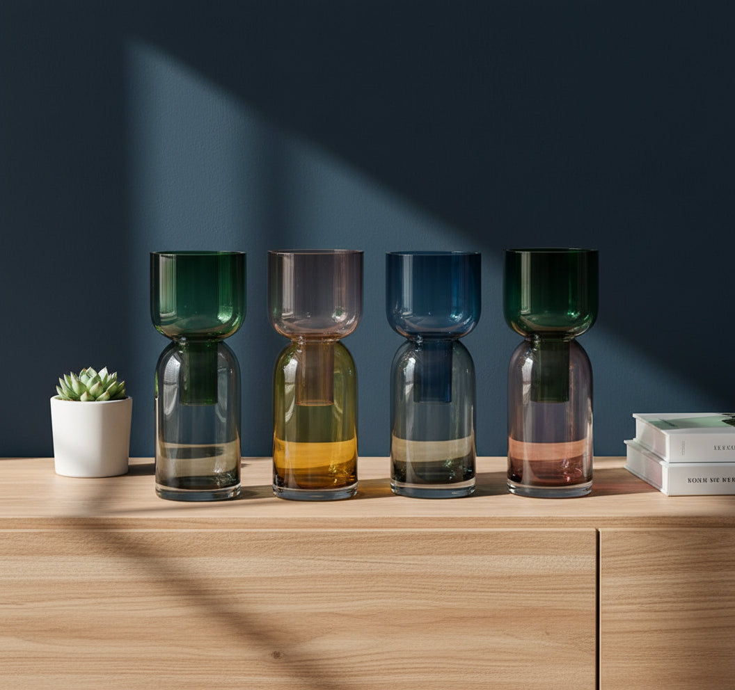 Solei — Stained Glass Art Flower Vase