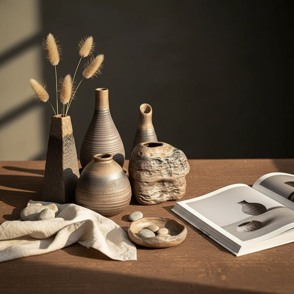 Ember — Handcrafted Rustic Stoneware Vases Sale price