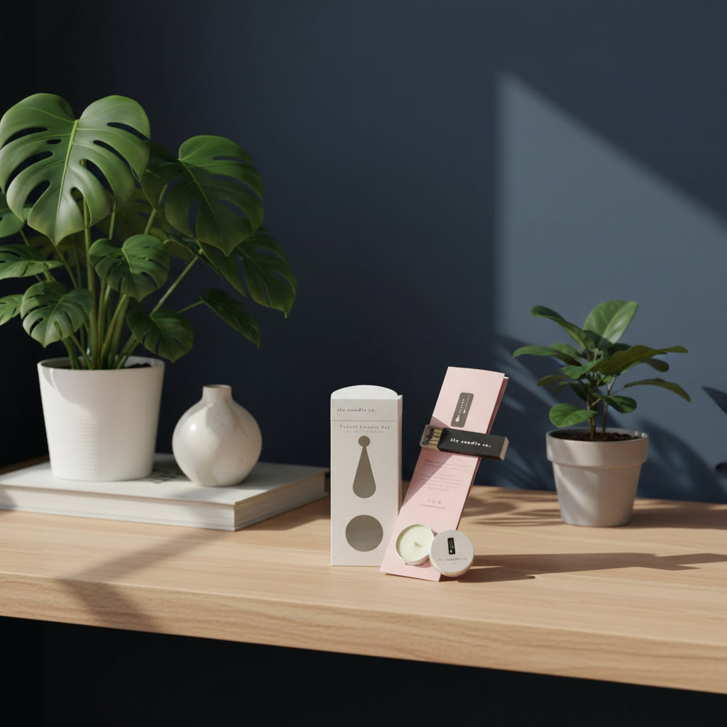 Citrus Tree — Tropical Citrus Travel Candle with Matches