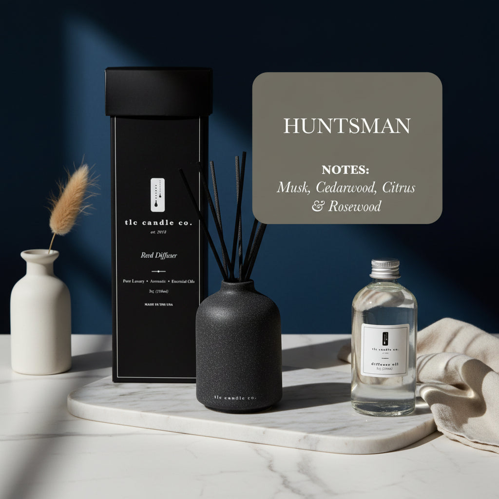 Huntsman — Musk & Cedarwood Luxury Reed Diffuser