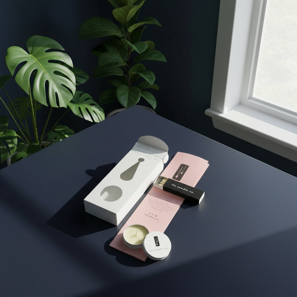 Harvest — Spiced Pumpkin Travel Candle with Matches