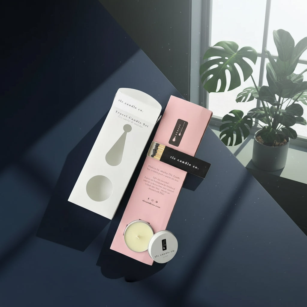 Pillow Talk – Travel Candle with Matches
