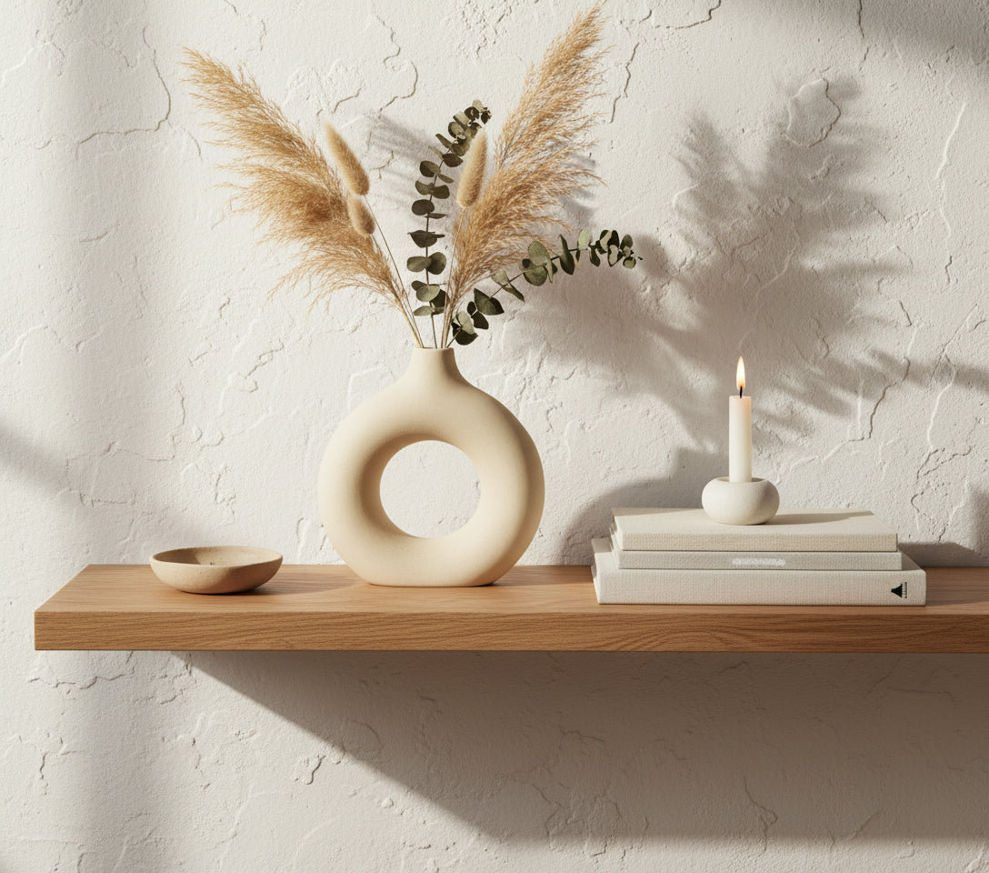 Orbit– Sculptural round vase