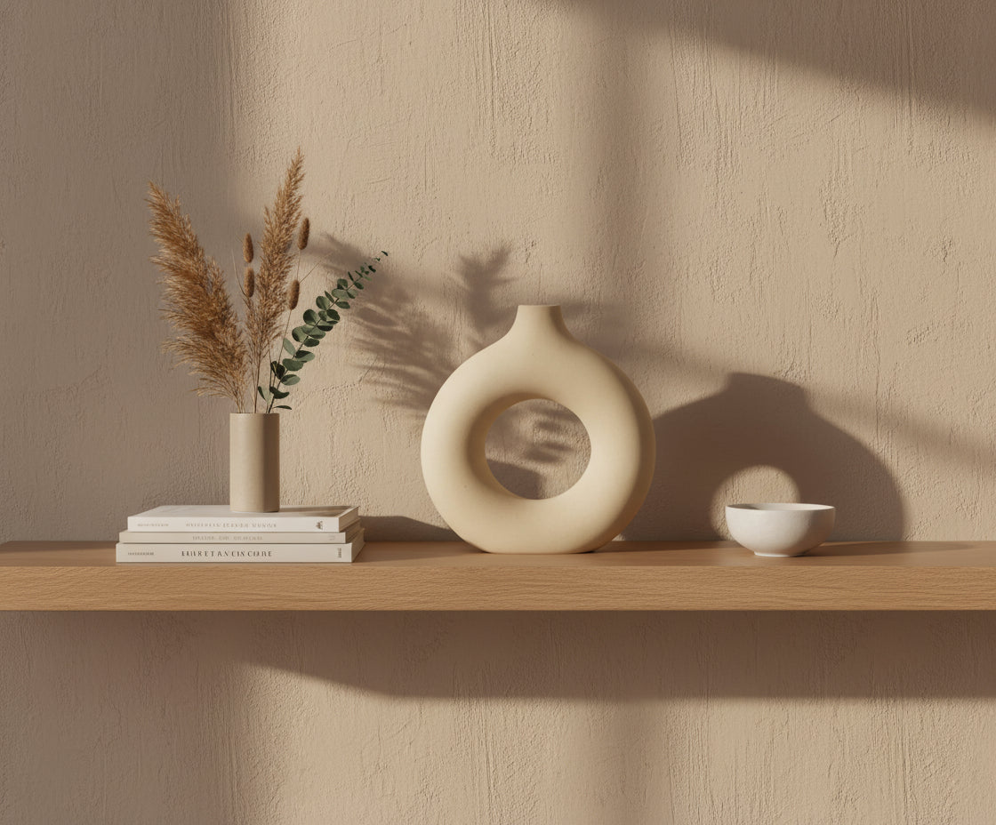 Orbit– Sculptural round vase