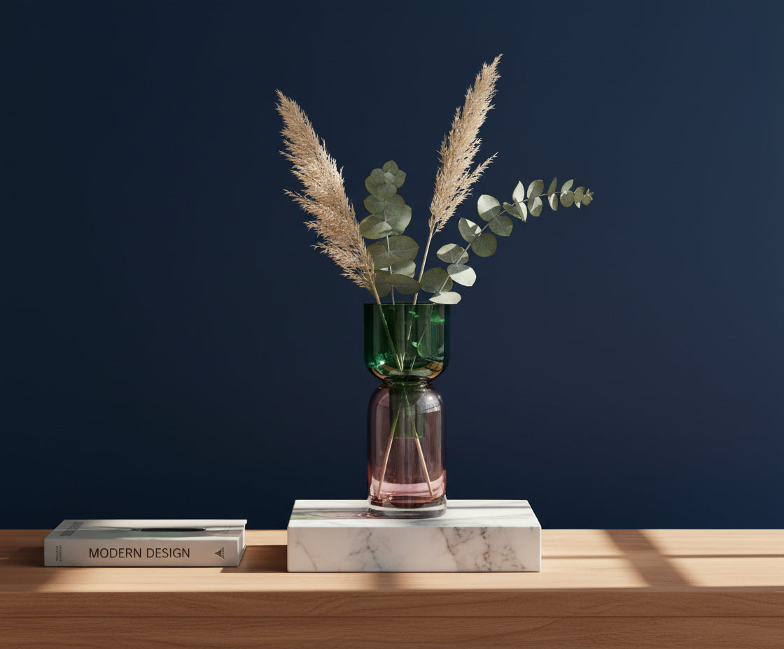 Solei — Stained Glass Art Flower Vase