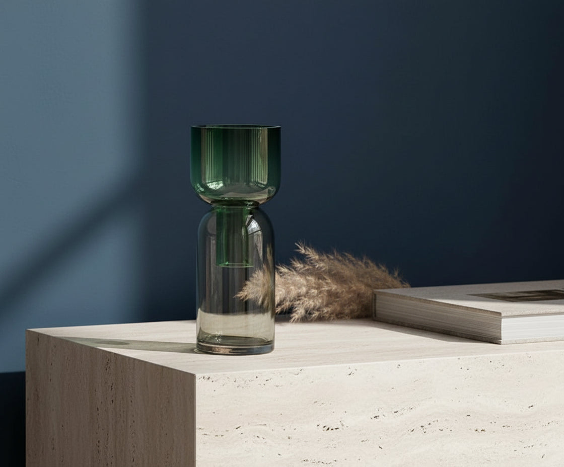 Solei — Stained Glass Art Flower Vase